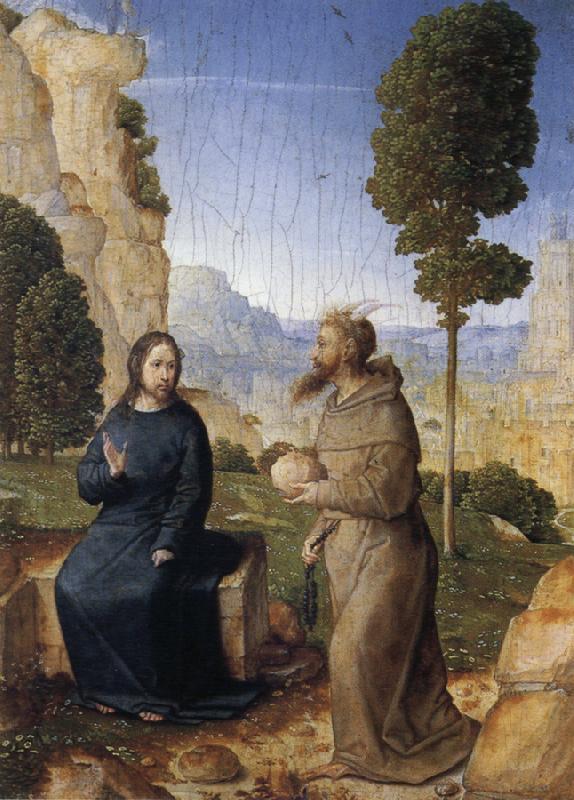 Juan de Flandes Temptation of Christ Sweden oil painting art